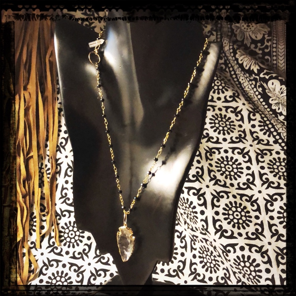 🌙✨NWT*-HANDMADE- Gold - Precious&Semi-precious